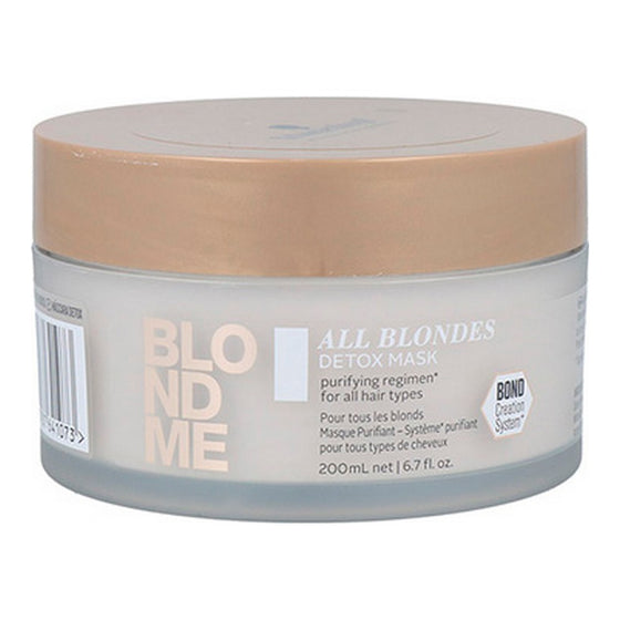 Haarmaske Schwarzkopf Blondme Detox Keratin