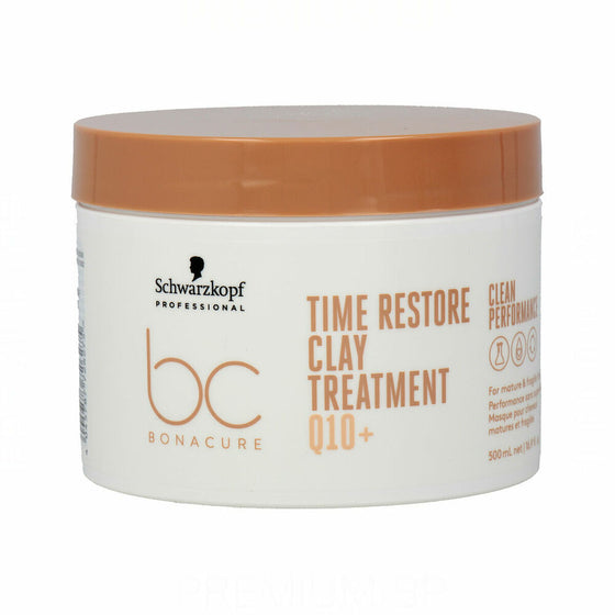 Mascarilla para Cabello Fino Schwarzkopf Bonacure Time Restore Clay (500 ml)