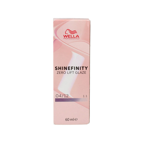 Dauerfärbung Wella Shinefinity Nº 04/12 60 ml