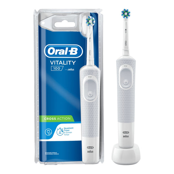 Electric Toothbrush Oral-B Vitality D-100 Trizone White