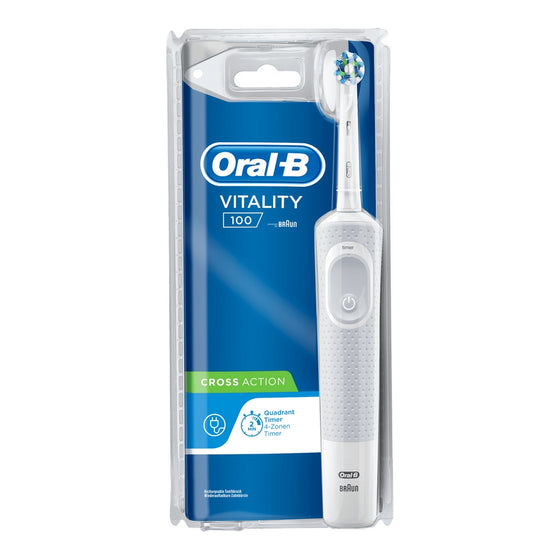 Electric Toothbrush Oral-B Vitality D-100 Trizone White