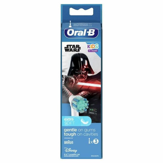 Replacement Head Oral-B Kids-Star Wars 3 Units