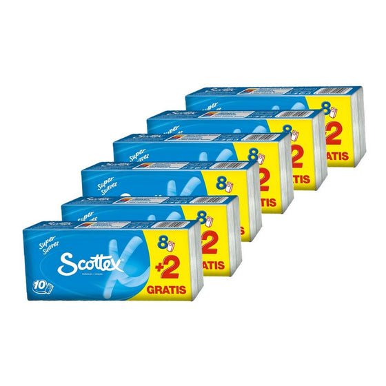 Pañuelos de Papel Scottex 3 capas (10 x 10 uds)