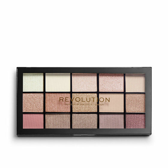 Palette mit Lidschatten Revolution Make Up Reloaded Iconic 15 Farben