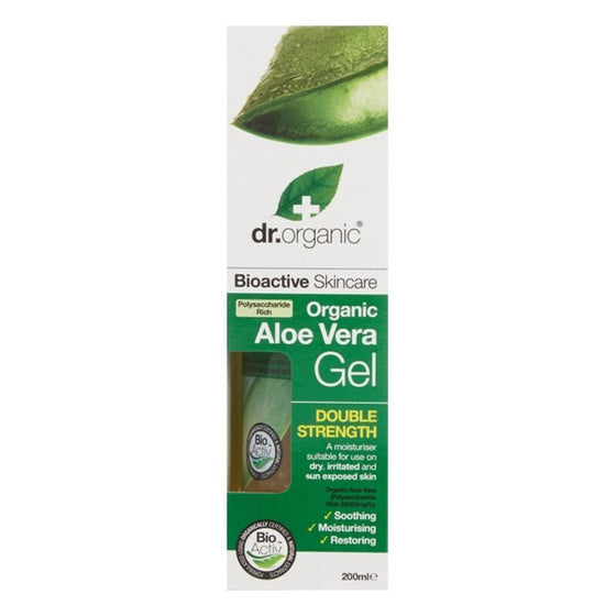 Moisturising Bath Gel with Aloe Vera Bioactive Organic Dr.Organic (200 ml)