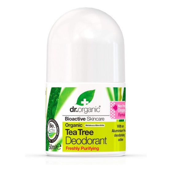 Roll-On Deodorant Dr.Organic Tea tree (50 ml)