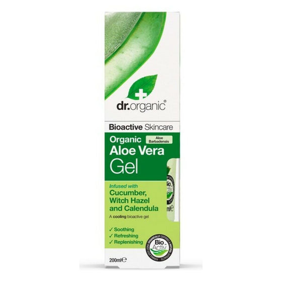 Moisturising Bath Gel with Aloe Vera Dr.Organic (200 ml)