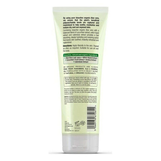 Moisturising Bath Gel with Aloe Vera Dr.Organic (200 ml)