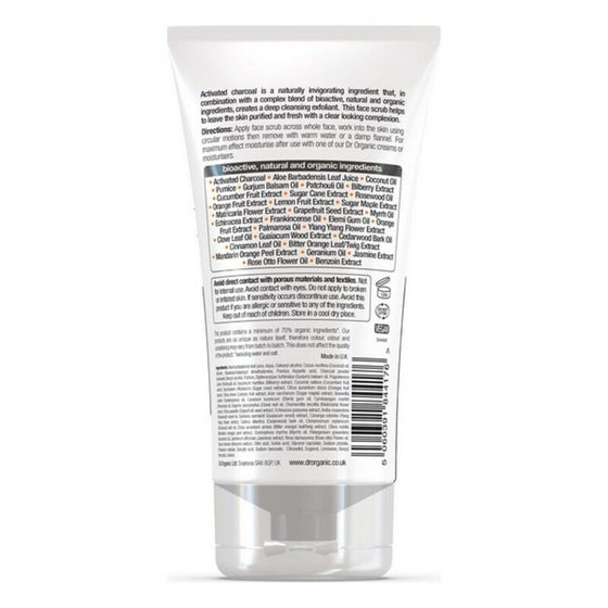 Facial Exfoliator Bioactive Organic Dr.Organic (125 ml)