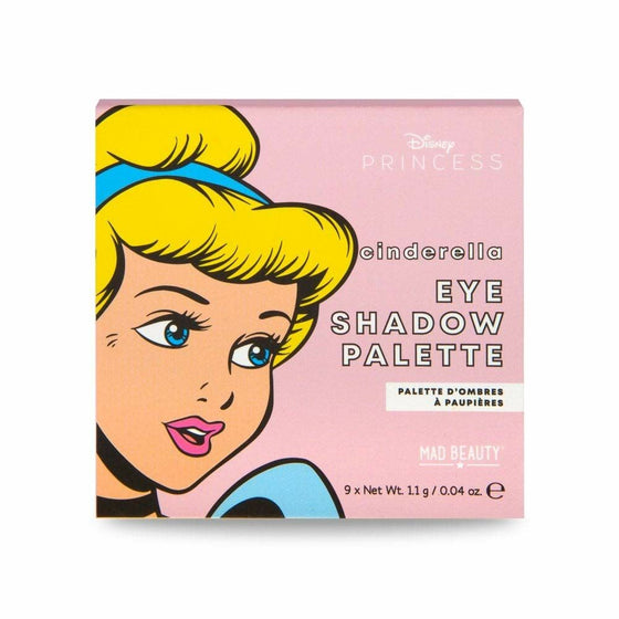 Eye Shadow Palette Mad Beauty DIsney Princess Cinderelle Mini (9 x 1,1 g)