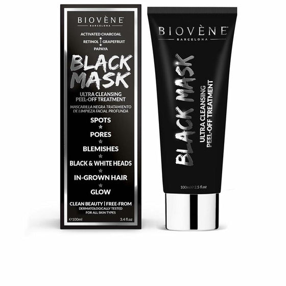 Facial Mask Peel Off Biovène Black Mask  (100 ml)