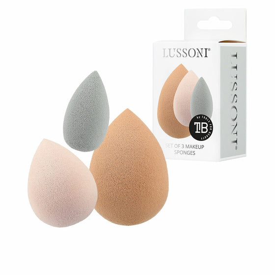 Make-up Sponge Lussoni Multicolour (3 Pieces)