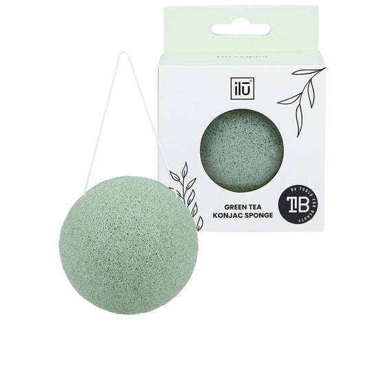 Exfoliating Facial Sponge Ilū Konjac Green Tea