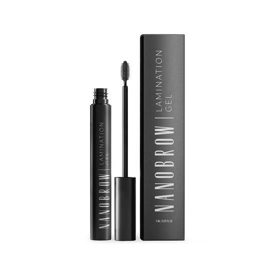 Maquillaje para Cejas Nanobrow Lamination Negro Gel (7 ml)