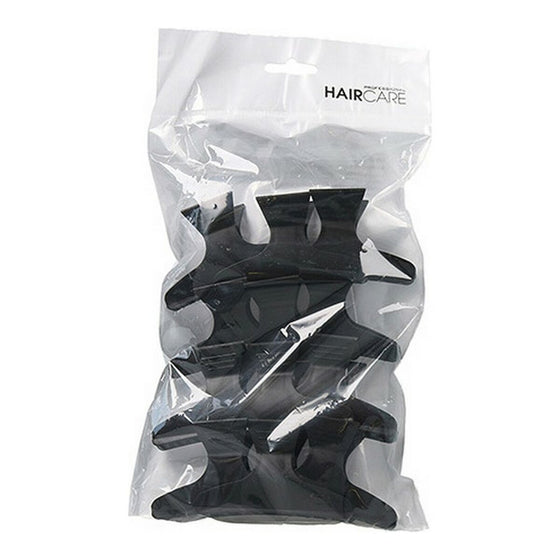 Hair clips Xanitalia Black (12 uds)