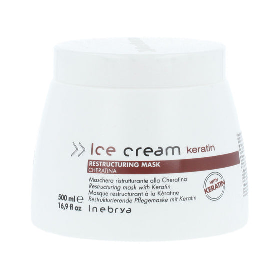 Mascarilla Capilar Reparadora Inebrya Ice Cream Keratin (500 ml)