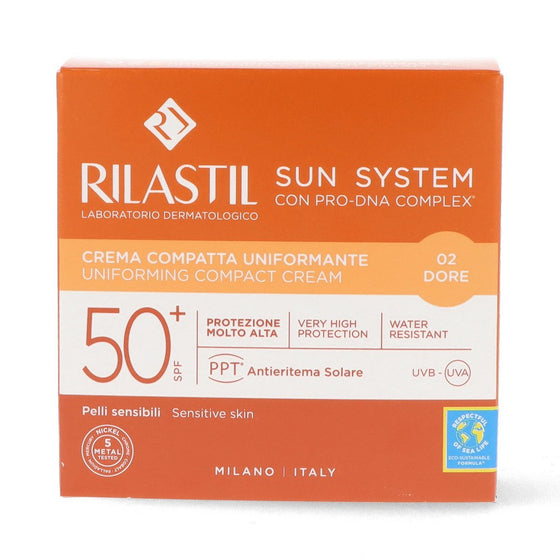 Compact Bronzing Powders Rilastil Sun System Spf 50+ Doré (10 g)