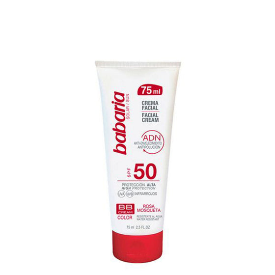 Facial Cream Adn Bb Cream Babaria SPF 50 (75 ml)