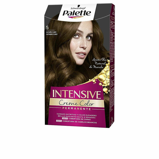 Permanent Dye Palette Schwarzkopf 1697501 Light Brown N 5