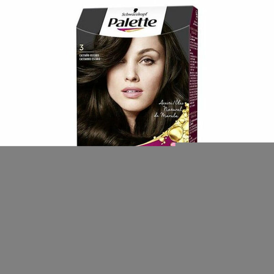 Permanent Dye Palette Intensive 3 Schwarzkopf Dark Brown