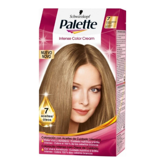 Dauerfärbung Schwarzkopf Nº 7 Mittleres Blond