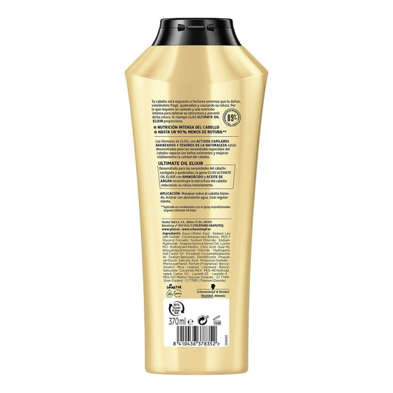 Pflegendes Shampoo Schwarzkopf Gliss Ultimate Oil Elixir (370 ml)