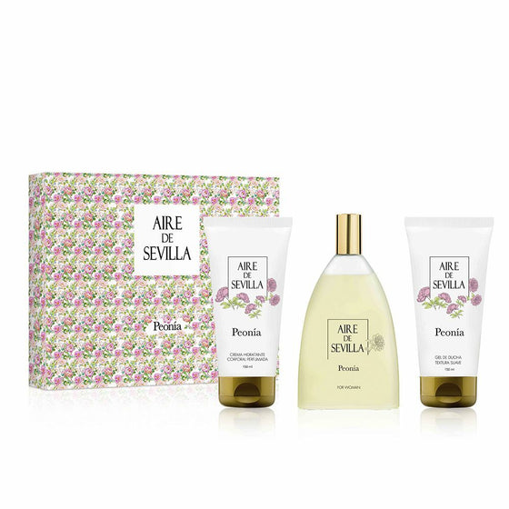 Women's Perfume Set Aire Sevilla Aire de Sevilla Peonía (3 pcs)