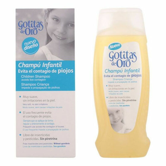 Anti-Lice Shampoo Gotitas De Oro Instituto Español (500 ml)