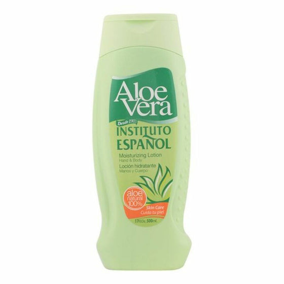 Moisturising Aloe Vera Lotion Instituto Español (500 ml)