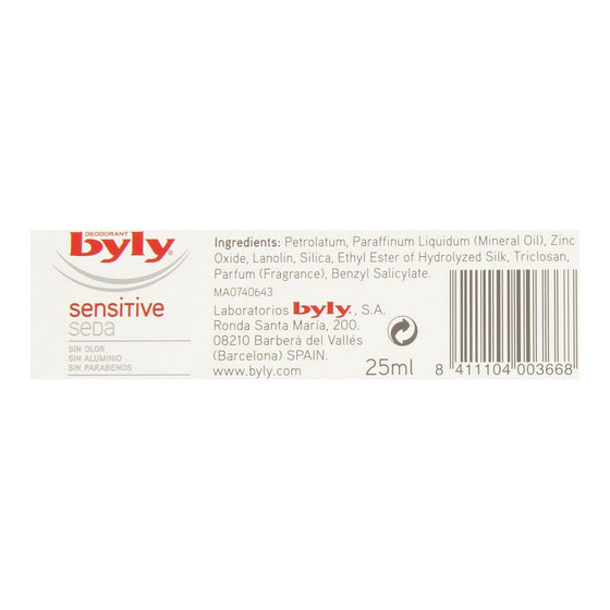 Cream Deodorant Sensitive Seda Byly (25 ml)