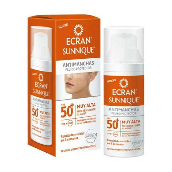 Anti Brown Spot Sun Lotion Sunnique Ecran Spf 50+