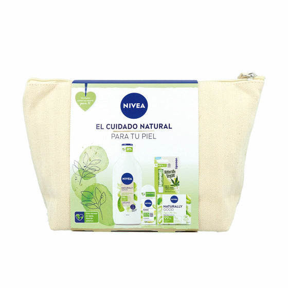 Cosmetic Set Nivea Naturally Good 5 Pieces