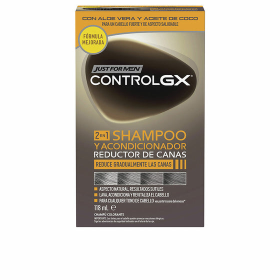 Shampoo and Conditioner Just For Men Control GX (118 ml)