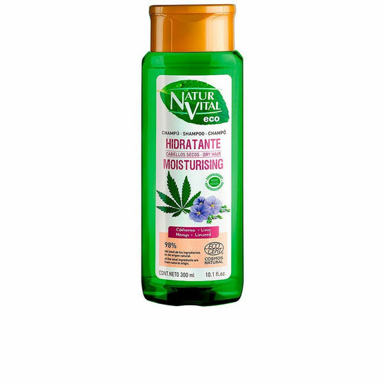 Champú Hidratante Naturvital Eco Lino Cáñamo (300 ml)