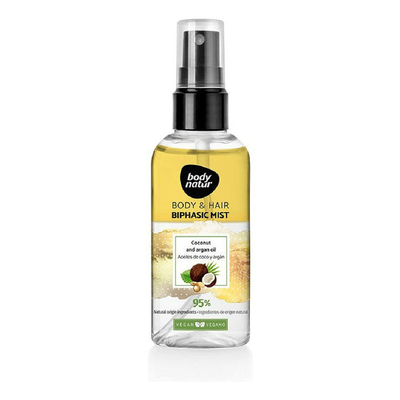 Hair Mist Biphasic Body Natur Body Coconut oil Argan (100 ml)