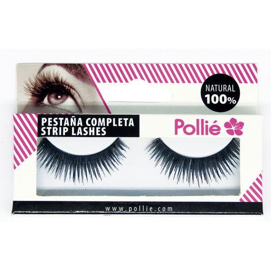 Falsche Wimpern Eurostil Pollié 1 schwarz