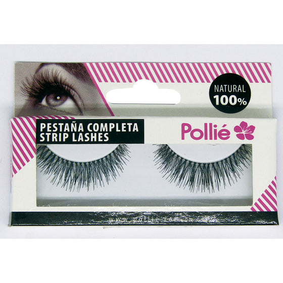 False Eyelashes Eurostil Pollié 3 Black