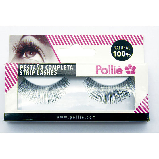 Falsche Wimpern Eurostil Pollié 12 schwarz