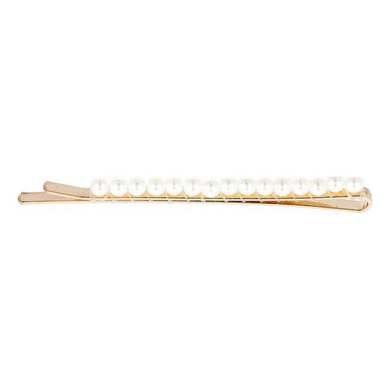 Clip Eurostil Golden Beads Length (2 uds)