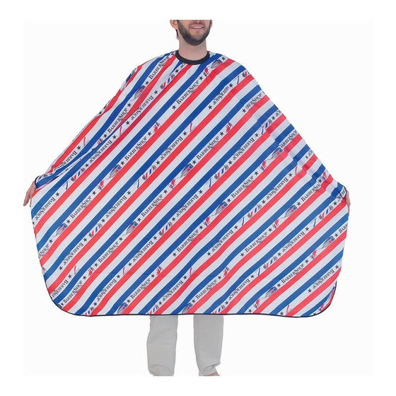 Hairdressing Cape Eurostil Stripes (145 x 160 cm)