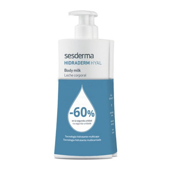 Moisturising Body Cream Hidraderm Hyal Sesderma (2 uds)