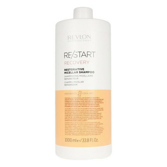 Feuchtigkeitsspendendes Shampoo Re-Start Recovery Restorative Micellar Revlon (1000 ml)