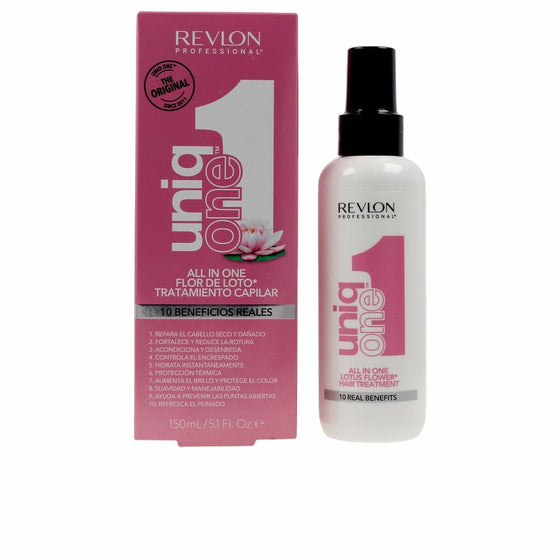 Haarmaske ohne Spülung Revlon Uniq One Lotus (150 ml)