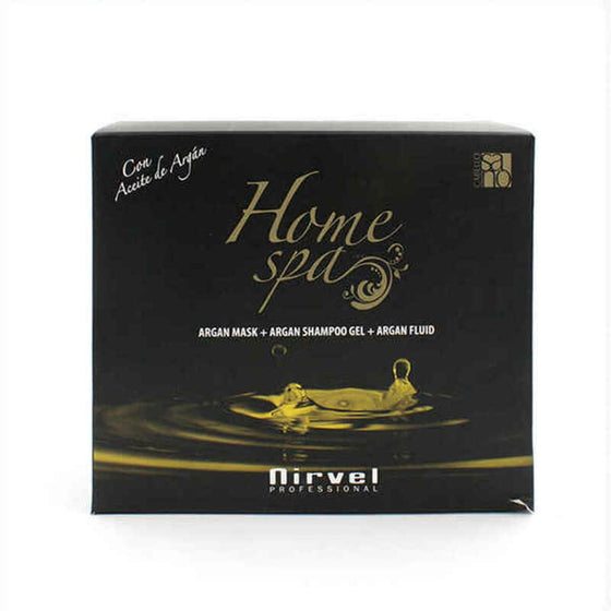 Unisex-Kosmetik-Set Nirvel Home Capilar Spa Arganöl (3 pcs)