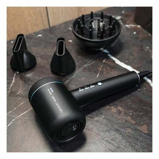 Secador de Pelo Cecotec Bamba IoniCare 6000 Rockstar Ice 1800W Negro