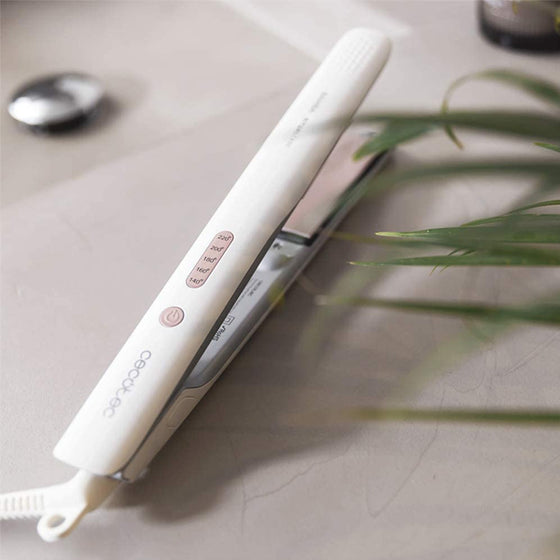 Hair Straightener Cecotec Bamba RitualCare 885 220ºC White