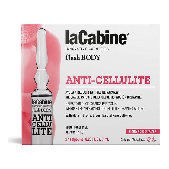 Ampollas Flash Body laCabine Anticelulítico (7 x 7 ml)