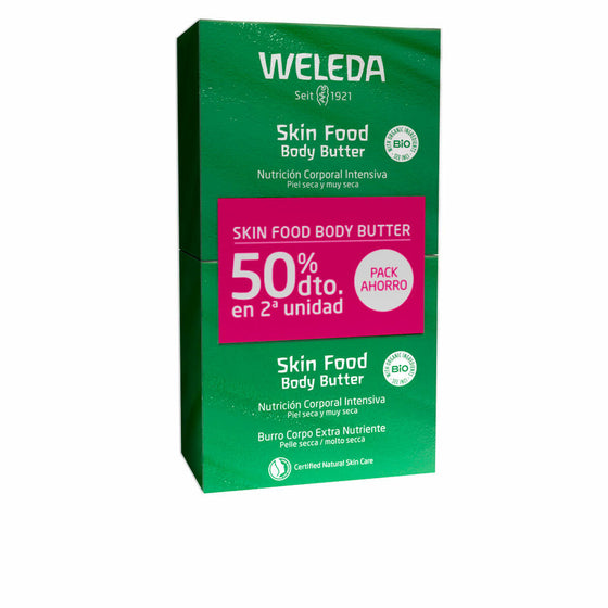 Women's Cosmetics Set Weleda Skin Food Body Butter (2 Pieces)