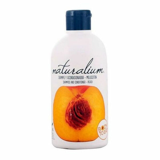 Champú y Acondicionador 2 en 1 Peach Naturalium (400 ml)