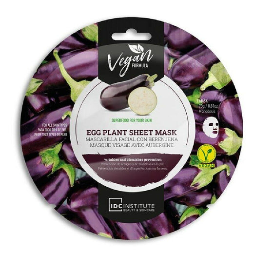 Facial Mask IDC Institute Vegan Aubergine (25 g)